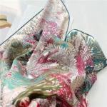 100% Real Silk Scarf Neckerchief 90 Silk Scarf Wraps Foulard Womens Fashion Scarves for OL - Image 14