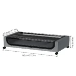 Under Bed Storage Container with Lids and Wheels Multifunctional Home Clothes Storage Bins Visible Dustproof Underbed Drawers - Image 6