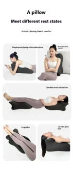 Bedside Bed Multifunctional Lying Pillow Prone Reading Cushion Pillow Phone Lying Down Sleeping Artifact Pillow Cushion - Image 28