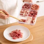 Refrigerator Food Storage Containers, Suitable For Meat And Other Food, Food-grade Airtight Containers, 2/4/6 Compartments. - Image 22