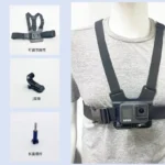 First-person camera accessories Sports camera chest shooting strap live outdoor cycling mobile phone stand - Image 2