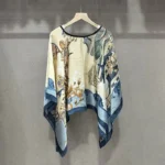 110*110cm Fashion Scarves Women Pullover scarf Shawl Print Silk Satin Hijab Female Bandana Luxury Brand Square Ladies bandanna - Image 30