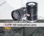 ZLKC FA Lens 12MP High Resolution 6mm Macro 1/1.7 Inch Lenses CCTV Parts for C Mount Camera Low Distortion Machine Vision F2.4 - Image 16