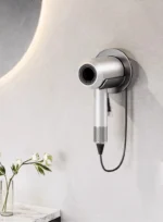 Plastic Hair Dryer Rack Wall Mounted Self-adhesive Blow Dryer Holder Hanging Organizers Bracket Without Drilling Hair Dryers ABS - Image 17