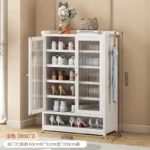 Shoe Rack  Door Small Narrow Multi-layer Simple Shoe Cabinet 2025 New E****mical Space-saving Storage Artifact - Image 8