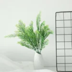Artificial Plants Fake Leaf Foliage Bush Home Office Garden Wedding Decors - Image 3