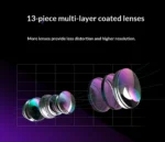 ED Low Dispersion 400mm Telephoto Lens, Fotorgear Pro with 13 Elements & 35mm Prism, No Vignette, IOS Stabilization for Phone - Image 21