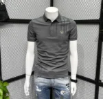 Polo Men's T-shirt Slim Fit Clothes Streetwear Top Embroidery Print With Collar Man Tee Shirts Graphic White Vintage Hot S - Image 23