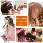 12Pcs Hair Clips for Styling Sectioning, Wide Teeth Design Professional Salon Alligator Hair Clips for Positioning, Perming - Image 4