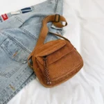 Crossbody Bag For Women Casual Style Zipper Closure Adjustable Strap Large Capacity Multi Pockets Messenger Bags Shoulder Purse - Image 6