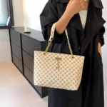 New Presbyopia Handbag Texture Soft Leather Large Capacity Tote Women Bag With Hanging Accessories Shoulder Bag - Image 14