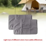 2pcs Comfortable Inflatable Pillow for Office, Car, Camping, Hiking, and Napping - Supports Neck and Lumbar - Image 8
