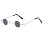 Vintage Sunglasses Round Steampunk Sunglasses Round Metal Frame Small Round Sunglasses Gothic Sunglasses Hippy Glasses - Image 15