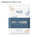 3 / 4-Piece Disposable Bed Sheet Dirty Proof Bedding Set Duvet Cover Pillowcase Thickened Non-Woven Isolation Sheets Travel - Image 7