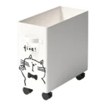 Under Desk Rolling Storage Cart Organizer With Wheels For Office School Home Laptop Bags Books Folders - Image 6