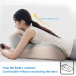 Memory Foam Pillow Ergonomic Support Neck Leg Rest Reading Phone Use Bed Sofa Wedge Shape Pain Relief Comfort - Image 2