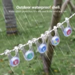 10 LED Rope String Lights, Decorative Fairy Lights for Family Gatherings, Outdoor Camping, Fishing & Tent Decoration