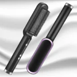 Hair Straightener Ceramic Hot Comb 2 in 1 Electric Straighten Hair Brush Negative Ion Fast Heating Styling Tool ﻿ - Image 4