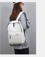 Backpack Simple New Style College Style Small Backpack Travel Lightweight Korean Version Junior High School Double Shoulder Bags - Image 28