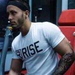Men Tshirt Short Sleeve Shirts for Men Casual Workout Gym Fitness Muscle Shirt Daily Wear - Image 13