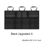 Car Trunk Organizer Universal Adjustable Backseat Storage Bag Net High Capacity Hanging Organizers for Jeeps SUVs Vans - Image 4
