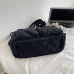 Large capacity Tote Bags for Women Shoulder Side Bag Fashion Space cotton Shopping Bags Multi-pocket Messenger Bag Lady Handbags - Image 22