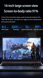 2026 Windows11 Premium 16.1 Inch Gaming Laptop RTX4050 6G Intel Core I9-10885H Max 64GB DDR4 2M.2 NVME 4TB - Image 15