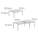 ABS Shoe Rack Extensible Shoe Hanger Storage Space Saving Shelf Telescopic Storage Rack Household Kitchen Cabinet Organizer - Image 20