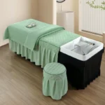 Head Washing Hairdressing Bedspread Barbershop Beauty Salon Hair Salon Thai Massage Bedspread Skin-Friendly SPA Bed Cover - Image 3