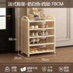 Shoes Organizers Narrow Corridor Shoe Rack Space Saving Storage Shelf Shoe Rack Luxury Designs Sturdy Home Furniture Accessories - Image 39