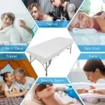 30 Pieces Disposable Bed Sheet Wholesale Beauty Salon Special Travel Breathable Non-Woven Fabric Hole Disposable Hotel Bed Cover - Image 6