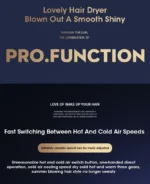 Professional Hair Dryer 110V/220V, Powerful Fast Heating High-speed Styler for Home and Dormitory Salon Use - Image 25