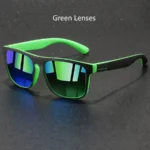 Fashion Vintage Square Sunglasses Men Women Fishing Driving Man Luxury Brand Designer Sun Glasses Anti-Glare Retro Eyewear - Image 9
