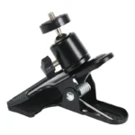 Camera Clip Professional Photography Accessories Camera Clamp Mount Flash Holder with 360 Swivel Ball-Head Threaded Screw - Image 9