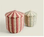 Large Laundry Basket Household Paper Based Compilation Laundry Basket Removable Bathroom Dirty Clothes Home Storage Baskets - Image 23