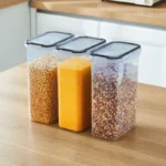 Food Storage Containers with Lids Stackable Treat Box Containers for Kitchen Pantry Organization Containers for Rice Dispenser - Image 17