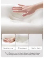 Ergonomic Pillow,  Supports Posture in Any Position Cervical Traction Pillows Body Relaxation Anti Snoring, Ideal for Massage - Image 26