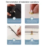 Wall Clock Movement Mechanism Clock Hands Long Shaft Silent Quartz Movement Clockwork Table DIY Watches Repair Tools - Image 51