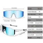 Trendy Fishing Sunglasses for Men and Women Casual Windproof Eyewear with UV Protection for Outdoor Sports, Running Cycling - Image 2