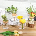 Separated Desktop Acrylic Flower Vases Plants Propagation Stations for Living Room, Bedroom Decoration,Home Decor - Image 3