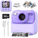Children Digital Camera Photography Instant Camera 1080P HD Dual Lens Kids Video Recorder Toys for Girls Boys Best Birthday Gift - Image 9