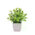 Artificial Potted Plants With Lifelike Foliage And No Maintenance Perfect For Home Office Bathroom Desktop Shelf Decor - Image 5