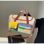 Travel Bag, Duffel Bag Cosmetics Bag, Professional Fitness Bag, Yoga Swimming Training Backpack, Satchel Shoulder Crossbody Tote Bag, Suitable for Men and Women - Image 41