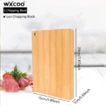 Wooden Chopping Boards Cutting Serving Board Double-sided Available Wooden Thick Boards for Chopping Charcuterie Serving Boards - Image 17