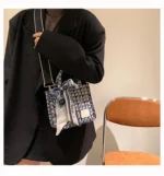 Women’s Tote Bags 2022 Trend New Mass Canvas Shoulder Bags Luxury Designer Handbags Casual Fashion Messenger Bags - Image 25