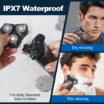 Electric Shaver for Men New 3-Blade Portable Professional Home Use Shaving Razor with Ergonomic Handle Ultra-Smooth Performance - Image 10
