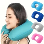 Inflatable Portable Neck Pillow U-shaped Pillow That Can Be Stored And Self Filled Suitable For Outdoor Travel Business Trips - Image 24