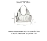 2024 New Women's Tote Bags Trendy Versatile Commuting Large Capacity One Shoulder Bag Summer Casual Solid Color Female Handbags - Image 14