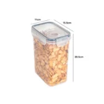 Food Storage Containers with Lids Stackable Treat Box Containers for Kitchen Pantry Organization Containers for Rice Dispenser - Image 6