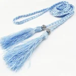 160cm Thin Woven Rope Waistband Tassle Dress Tassles Belts Waist Chain Waist Rope Braided Belts - Image 8